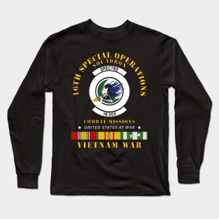 16th SOS - Combat Missions w VN SVC Long Sleeve T-Shirt